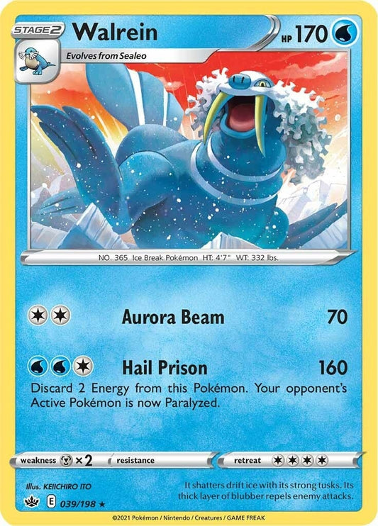 Image for Walrein (039/198) - Pokemon