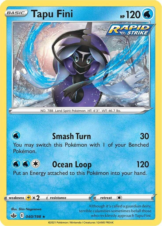 Image for Tapu Fini (040/198) - Pokemon