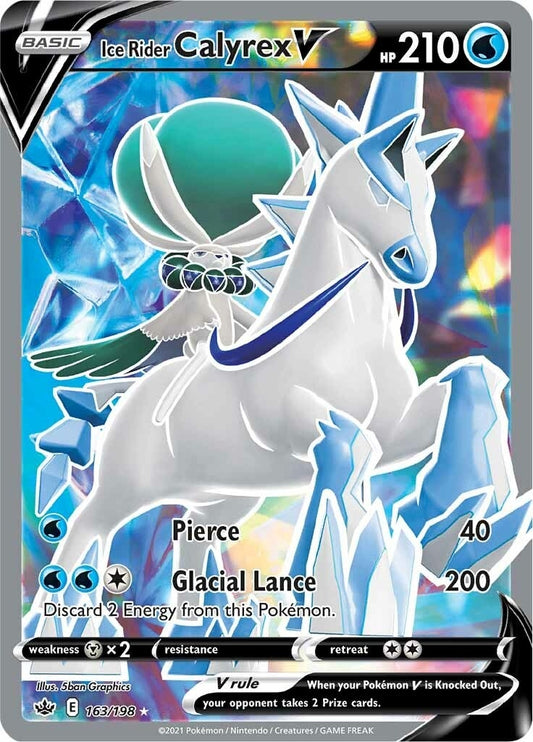 Image for Ice Rider Calyrex V (Full Art) (163/198) - Pokemon