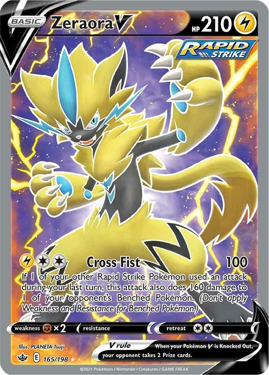 Image for Zeraora V (Full Art) (165/198) - Pokemon