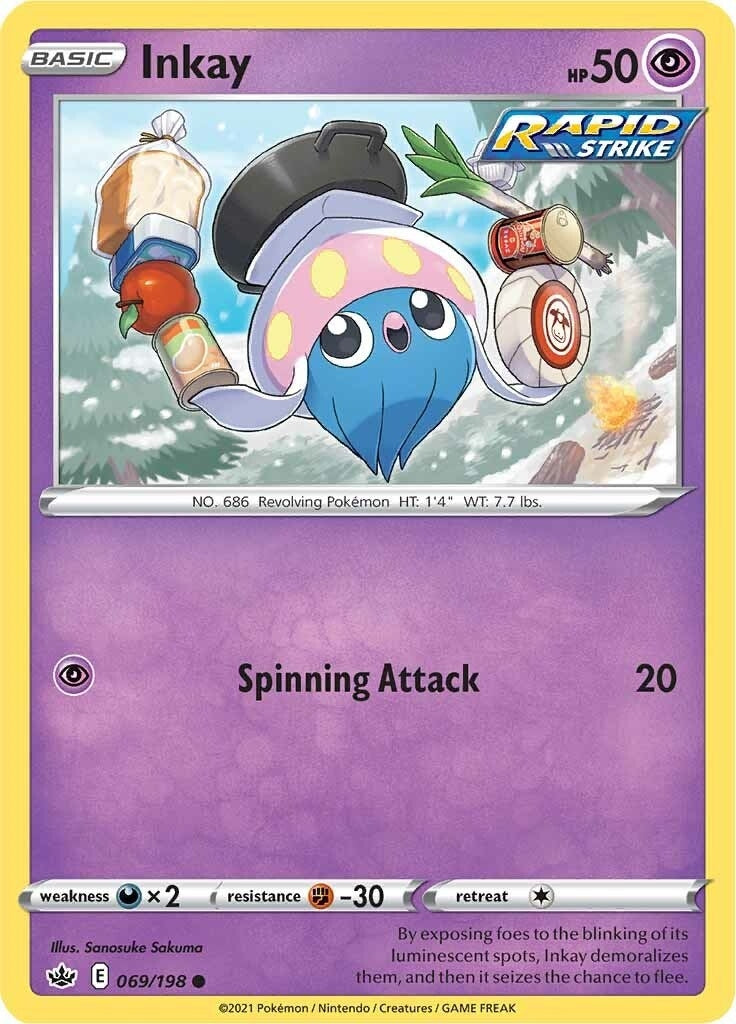 Image for Inkay (069/198) - Pokemon