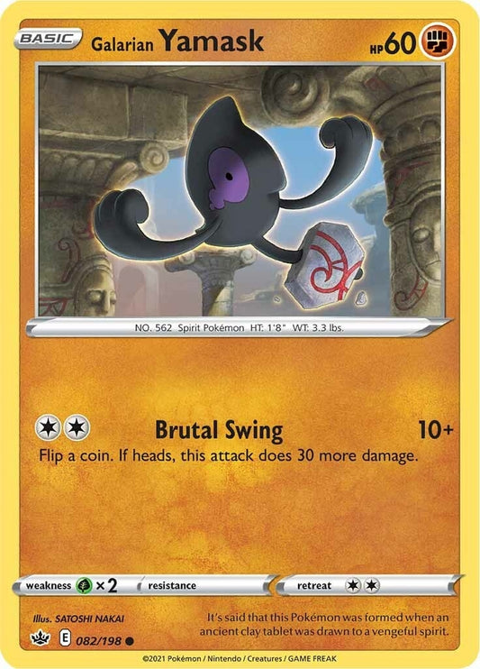 Image for Galarian Yamask (082/198) - Pokemon