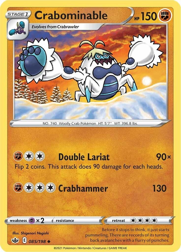Image for Crabominable (085/198) - Pokemon