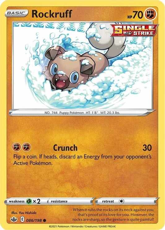Image for Rockruff (086/198) - Pokemon