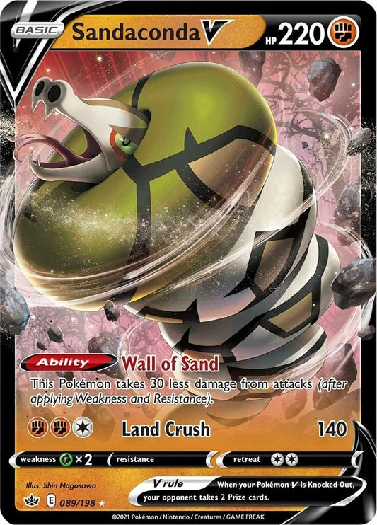 Image for Sandaconda V (089/198) - Pokemon