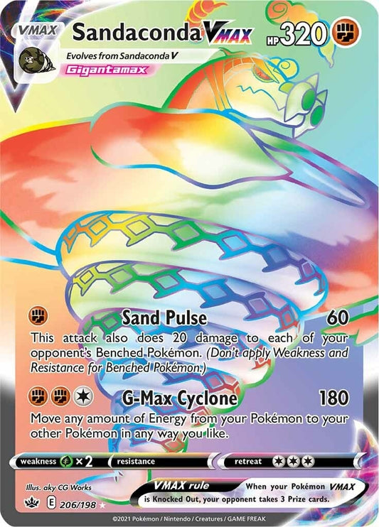 Image for Sandaconda VMAX (Secret) (206/198) - Pokemon