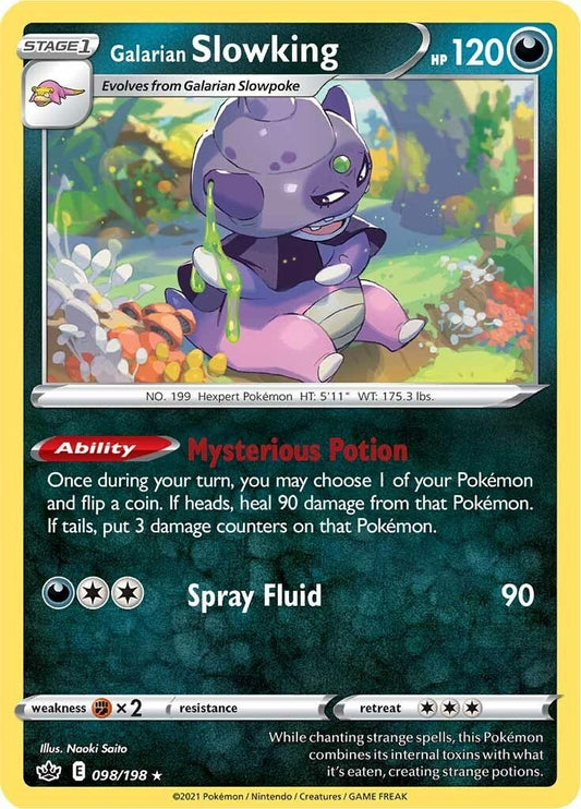 Image for Galarian Slowking (098/198) - Pokemon