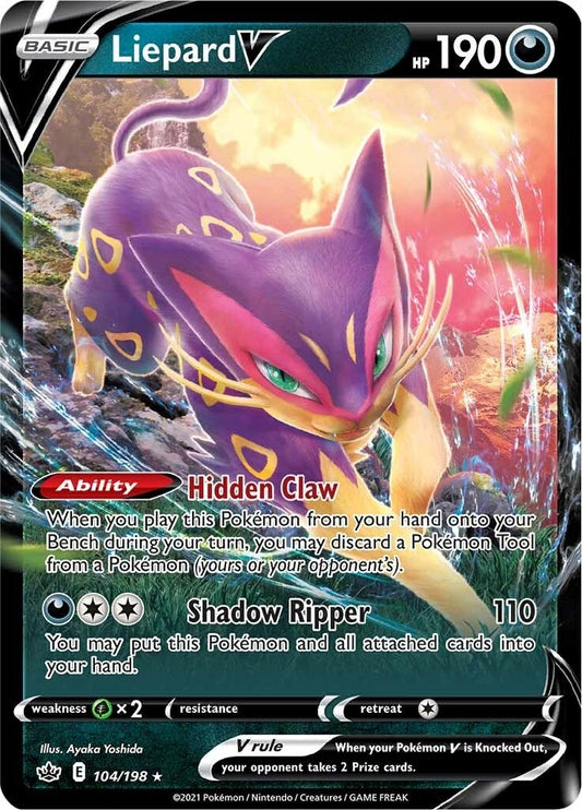 Image for Liepard V (104/198) - Pokemon