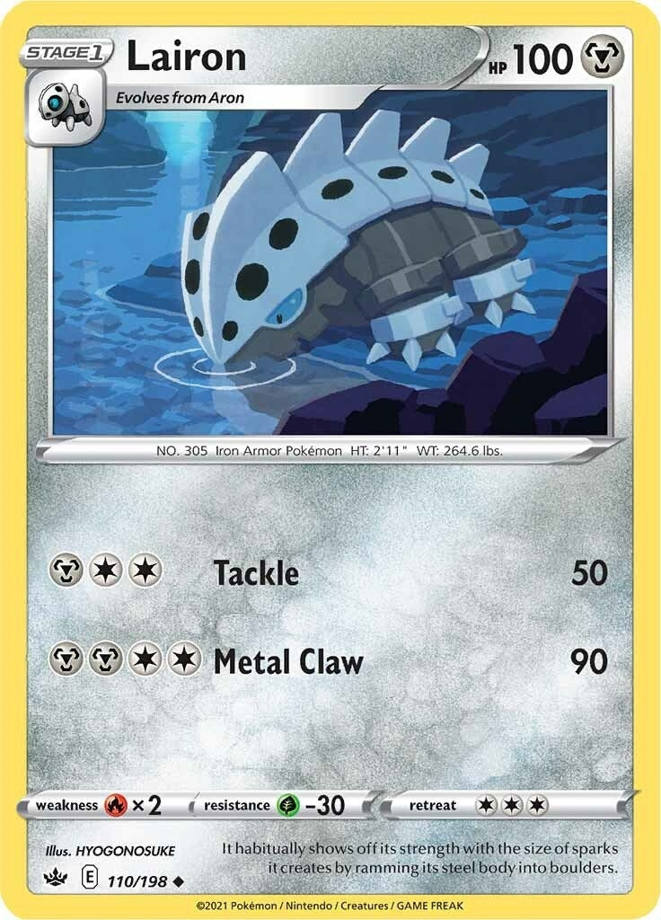 Image for Lairon (110/198) - Pokemon