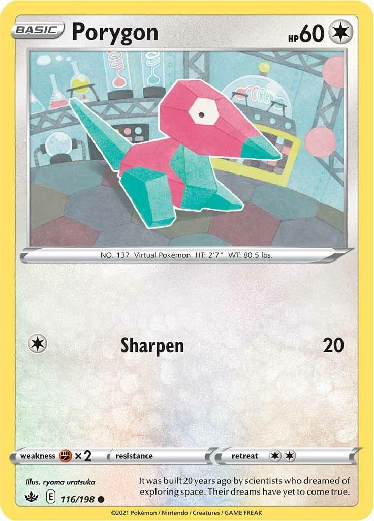 Image for Porygon (116/198) - Pokemon