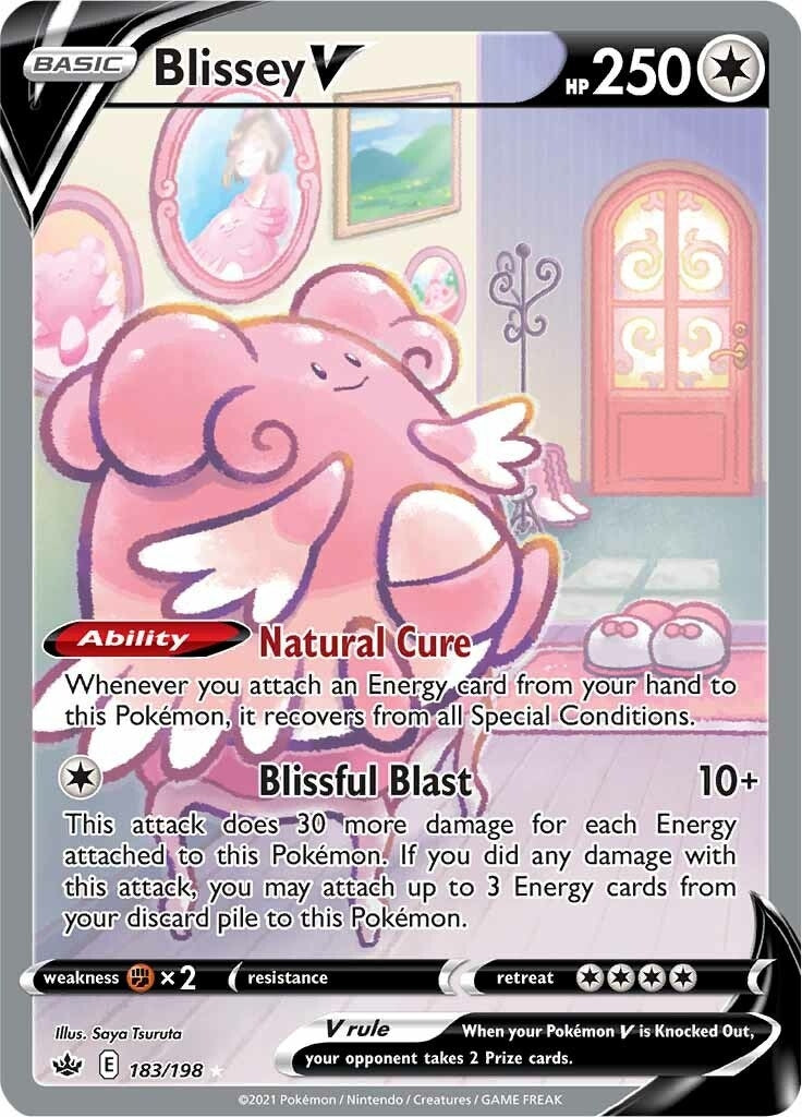 Image for Blissey V (Alternate Full Art) (183/198) - Pokemon