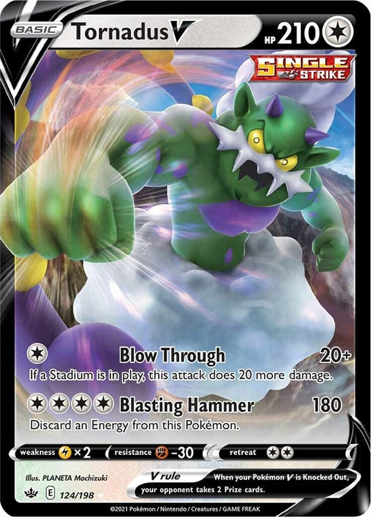 Image for Tornadus V (124/198) - Pokemon