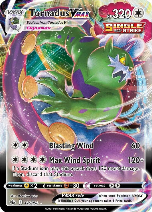 Image for Tornadus VMAX (125/198) - Pokemon