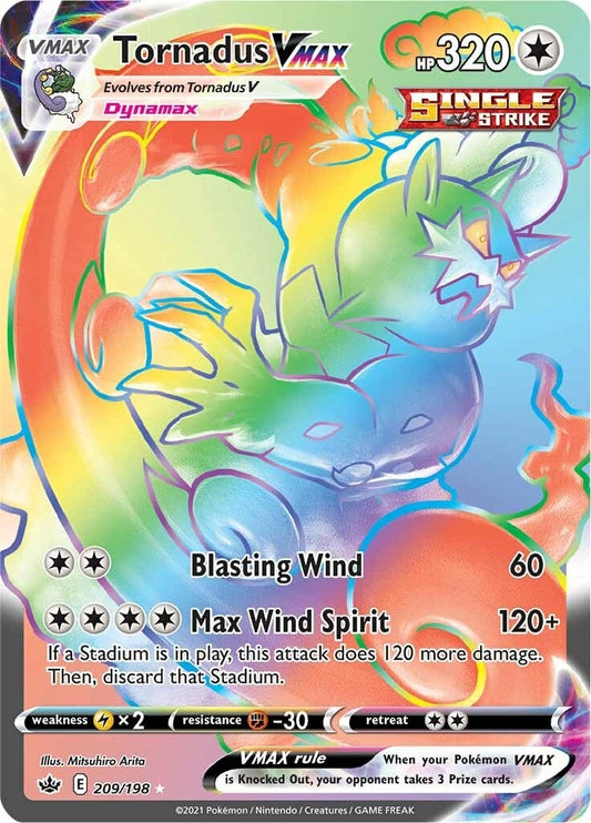 Image for Tornadus VMAX (Secret) (209/198) - Pokemon