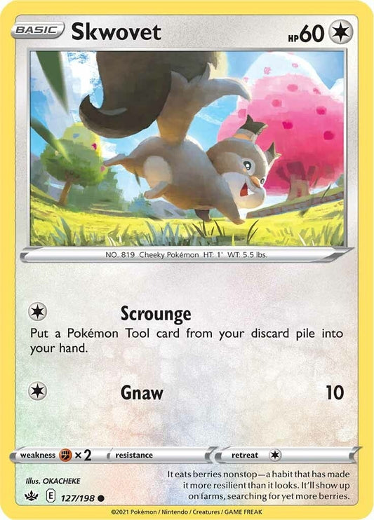 Image for Skwovet (127/198) - Pokemon