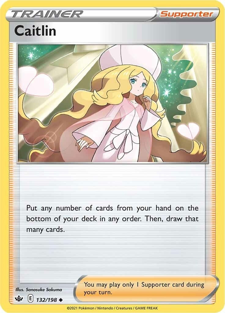 Image for Caitlin (132/198) - Pokemon