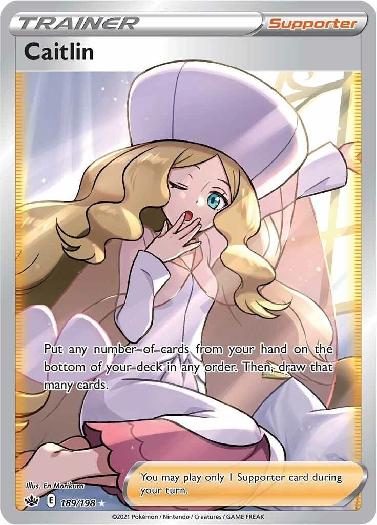 Image for Caitlin (Full Art) (189/198) - Pokemon