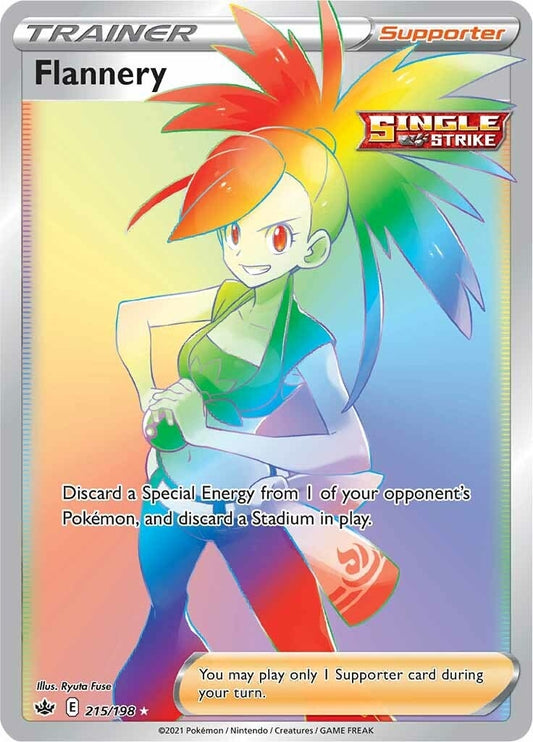 Image for Flannery (Secret) (215/198) - Pokemon