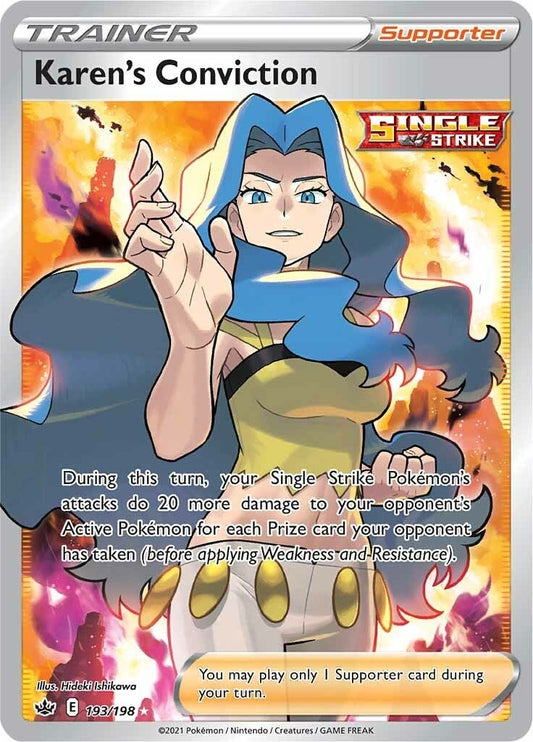 Karen's Conviction (Full Art) (193/198)