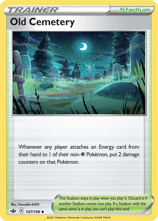 Image for Old Cemetery (147/198) - Pokemon