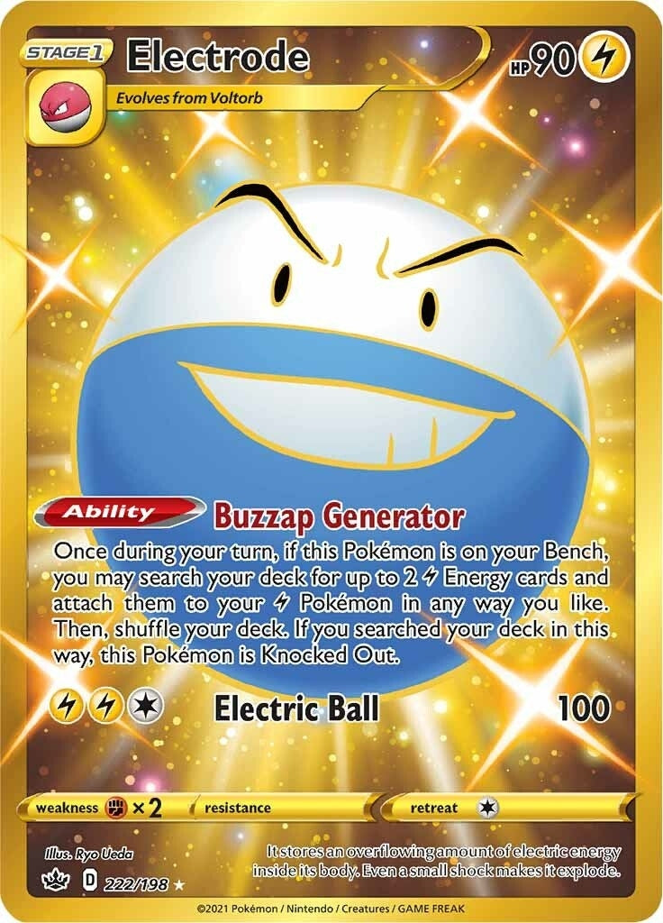 Image for Electrode (Secret) (222/198) - Pokemon