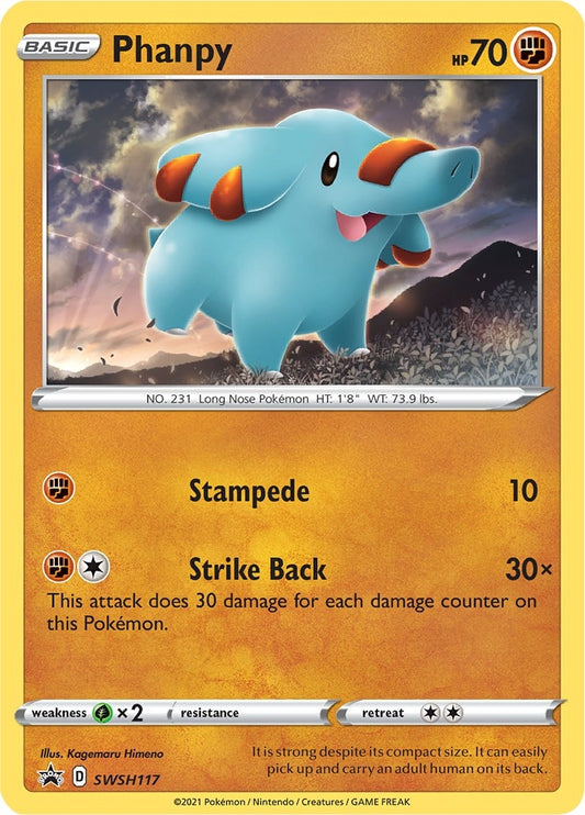 Image for Phanpy - SWSH117 (SWSH117) - Pokemon
