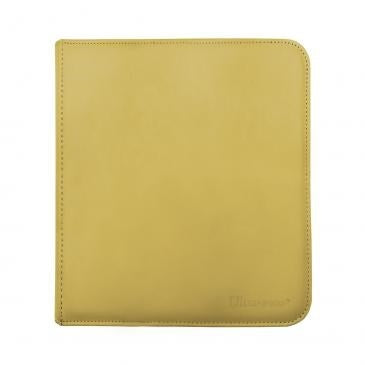 Image for Vivid 12-Pocket Zippered PRO-Binder - Yellow - Storage Albums