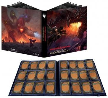 Adventures in the Forgotten Realms Tiamat & Drizz't 12-Pocket PRO-Binder for Magic: The Gathering