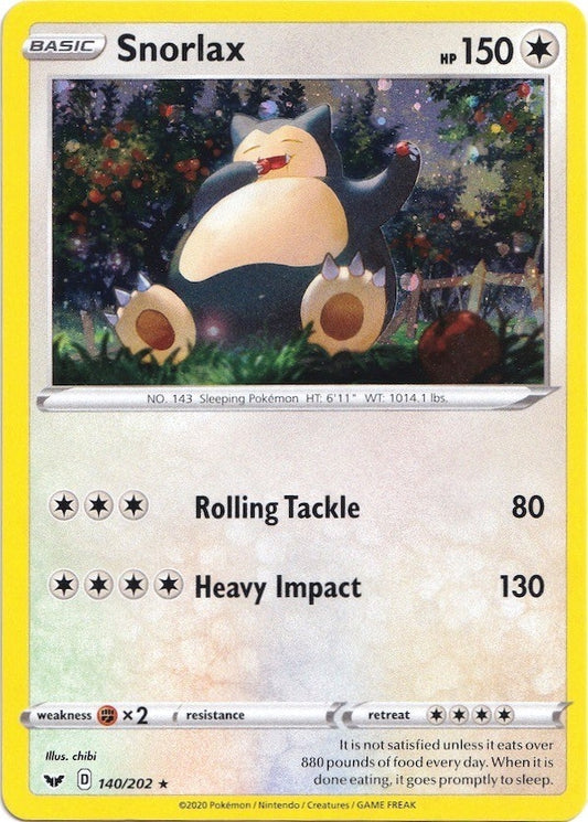 Image for Snorlax - 140/202 (Cosmos Holo) (140/202) - Pokemon