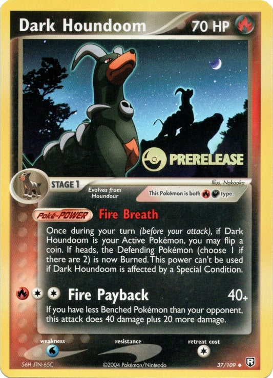 Image for Dark Houndoom - 37/109 (Prerelease) (37/109) - Pokemon