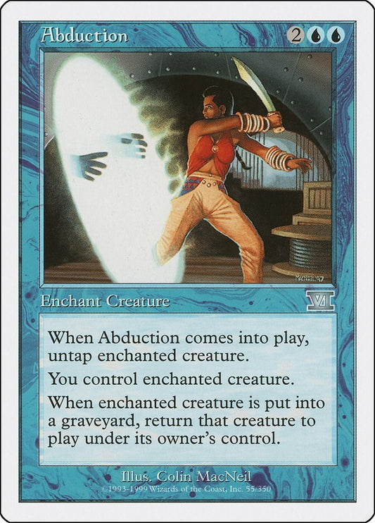 Image for Abduction (55) - Magic: The Gathering