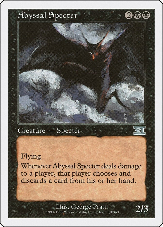 Image for Abyssal Specter (110) - Magic: The Gathering
