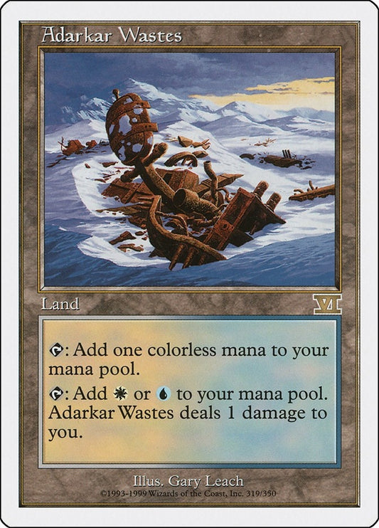 Image for Adarkar Wastes (319) - Magic: The Gathering