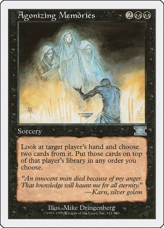 Image for Agonizing Memories (111) - Magic: The Gathering
