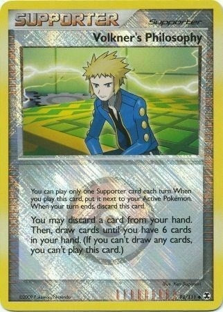 Image for Volkner's Philosophy - 98/111 (Player Reward) (098/111) - Pokemon