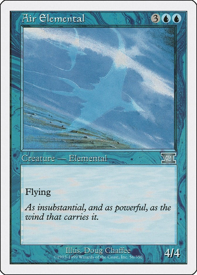 Image for Air Elemental (56) - Magic: The Gathering