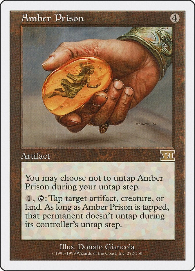 Image for Amber Prison (272) - Magic: The Gathering