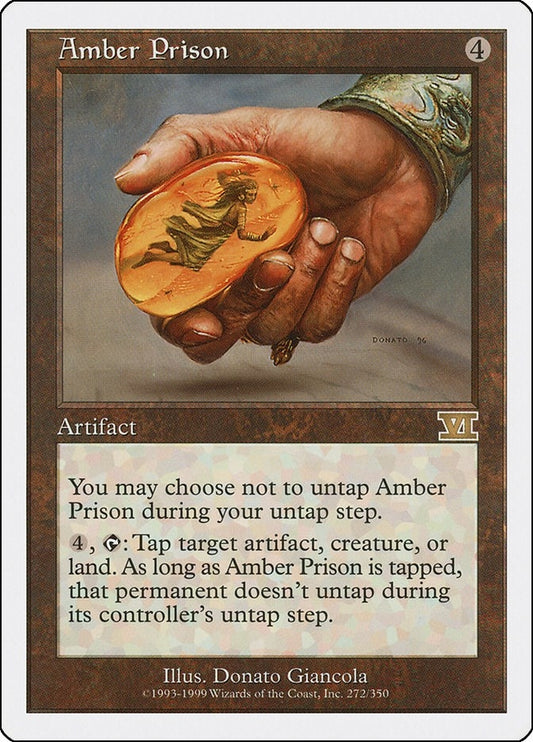 Image for Amber Prison (272) - Magic: The Gathering