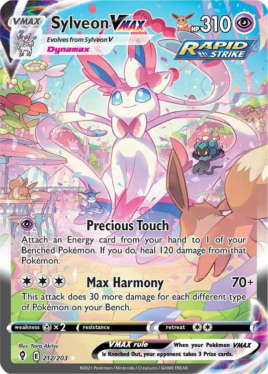 Image for Sylveon VMAX (Alternate Art Secret) (212/203) - Pokemon