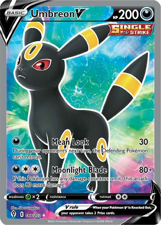 Image for Umbreon V (Full Art) (188/203) - Pokemon