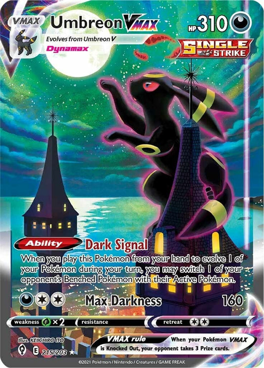 Image for Umbreon VMAX (Alternate Art Secret) (215/203) - Pokemon