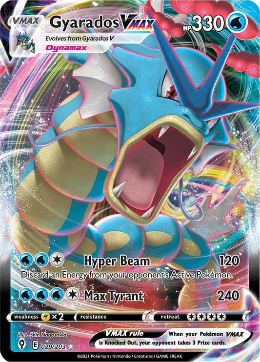 Image for Gyarados VMAX (029/203) - Pokemon
