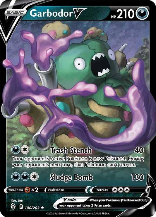 Image for Garbodor V (100/203) - Pokemon