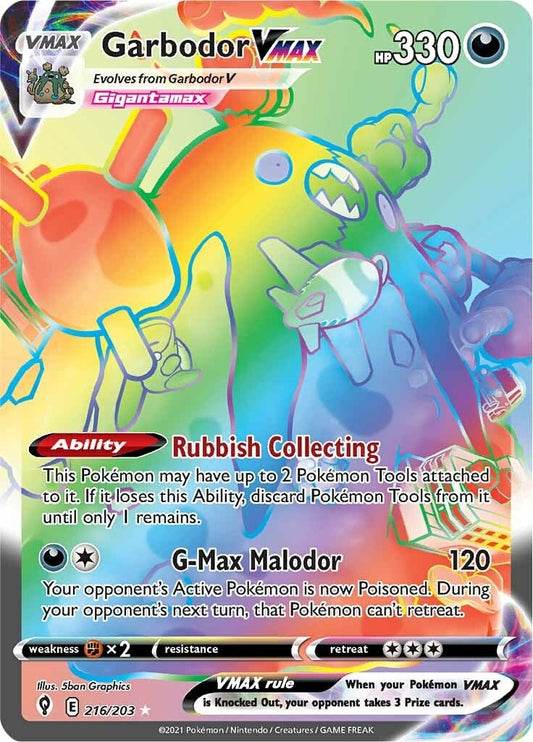 Image for Garbodor VMAX (Secret) (216/203) - Pokemon