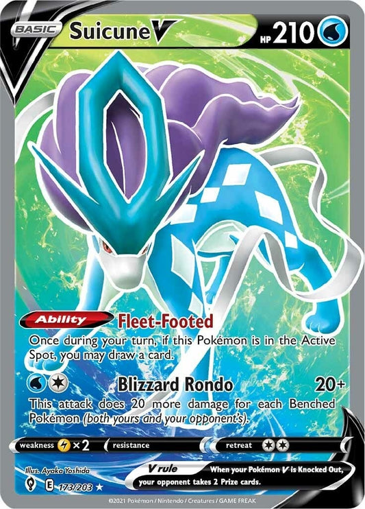 Image for Suicune V (Full Art) (173/203) - Pokemon