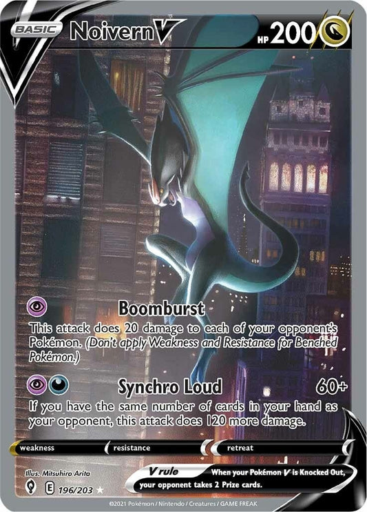 Image for Noivern V (Alternate Full Art) (196/203) - Pokemon