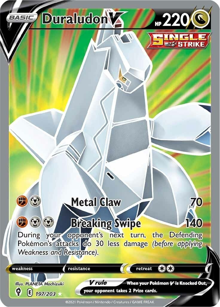 Image for Duraludon V (Full Art) (197/203) - Pokemon