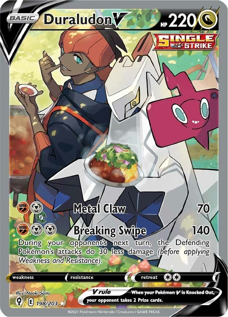 Image for Duraludon V (Alternate Full Art) (198/203) - Pokemon