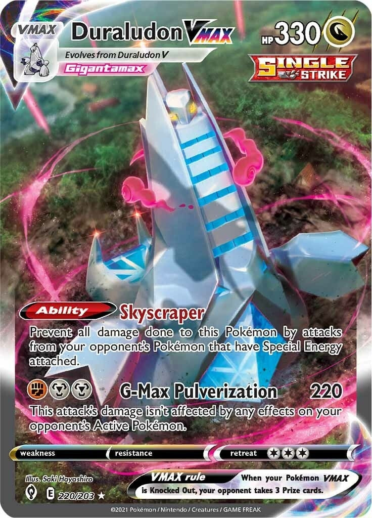 Image for Duraludon VMAX (Alternate Art Secret) (220/203) - Pokemon