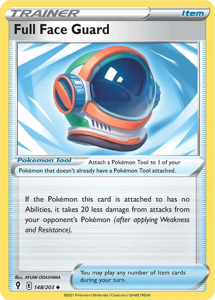 Image for Full Face Guard (148/203) - Pokemon